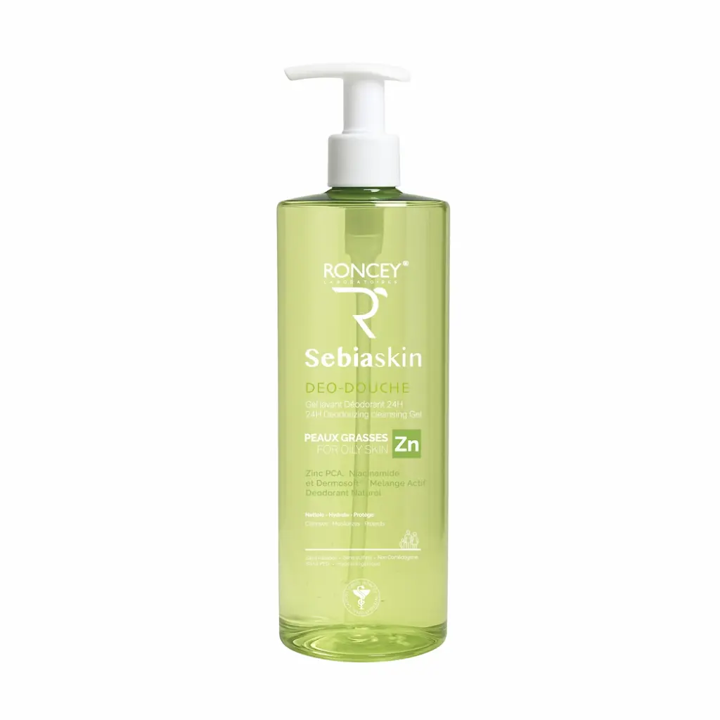 RONCEY SEBIASKIN DUO DOUCHE PEAUX GRASSES A IMPERFECTIONS 1LITRE
