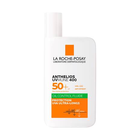 LA ROCHE-POSAY ANTHELIOS FLUIDE OIL CONTROL UVMUNE 400 AVEC PARFUM SPF50+