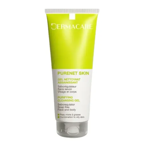 DERMACARE PURENET SKIN GEL NETTOYANT ASSAINISSANT 200ML