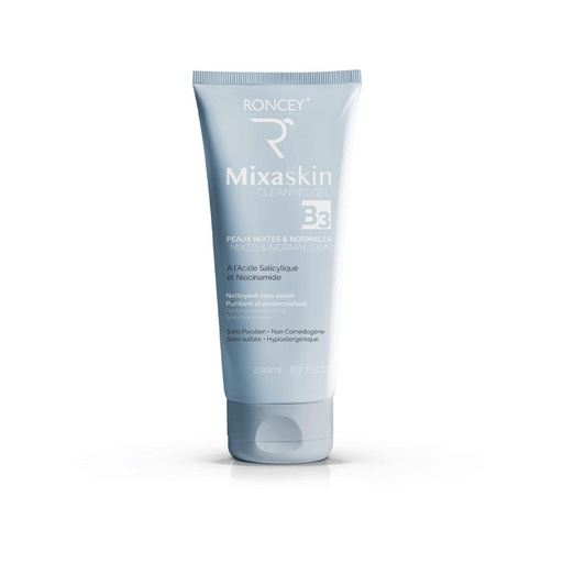 RONCEY MIXASKIN GEL NETTOYANT PEAUX NORMALES A MIXTES 200ML 