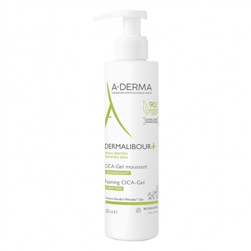 A-DERMA DERMALIBOUR+ CICA-GEL MOUSSANT 200ML
