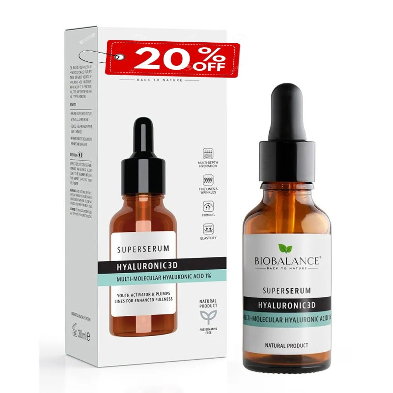 BIOBALANCE SERUM SUPER HYALURONIC 3D 30ML 