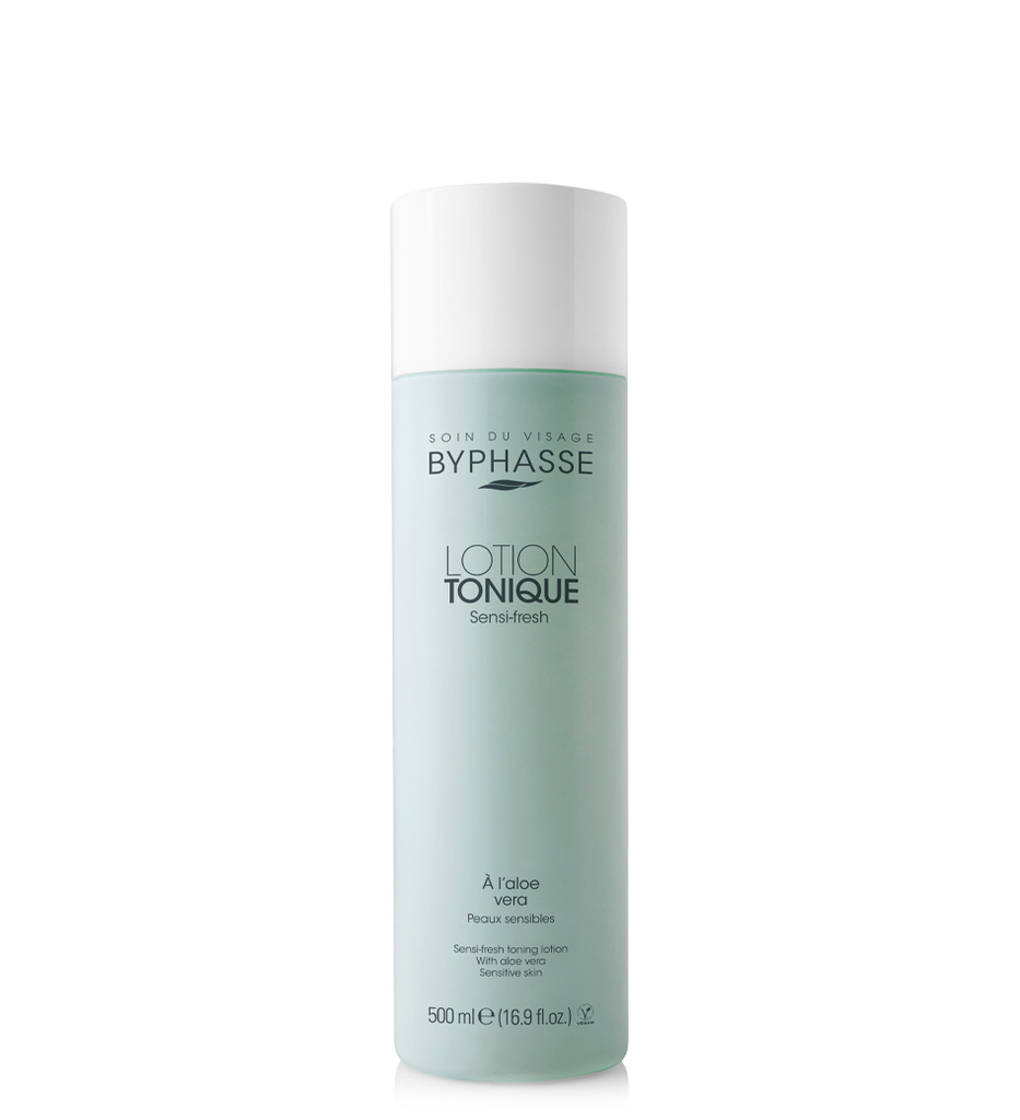 BYPHASSE LOTION TONIQUE SENSI FRESH A L’ALOE VERA 500ML