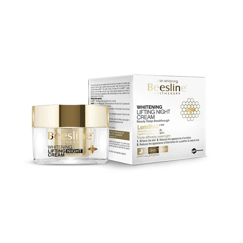BEESLINE CREME DE NUIT ECLAIRCISSANTE ANTI AGE 50ML 