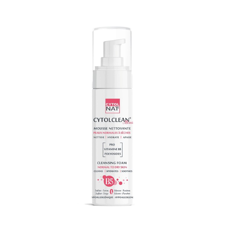CYTOLCLEAN MOUSSE NETT PEAUX SECHE 