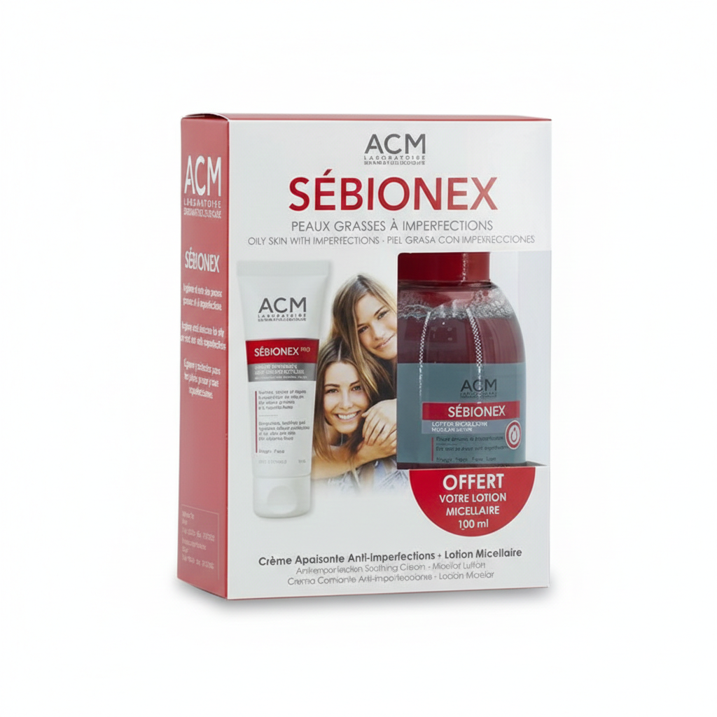 ACM COFFRET SEBIONEX TRIO+LOTION MICELLAIRE GRATUIT