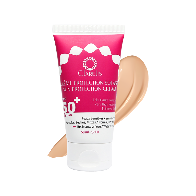 CLARELIS ECRAN TEINTE FONCEE SPF50+