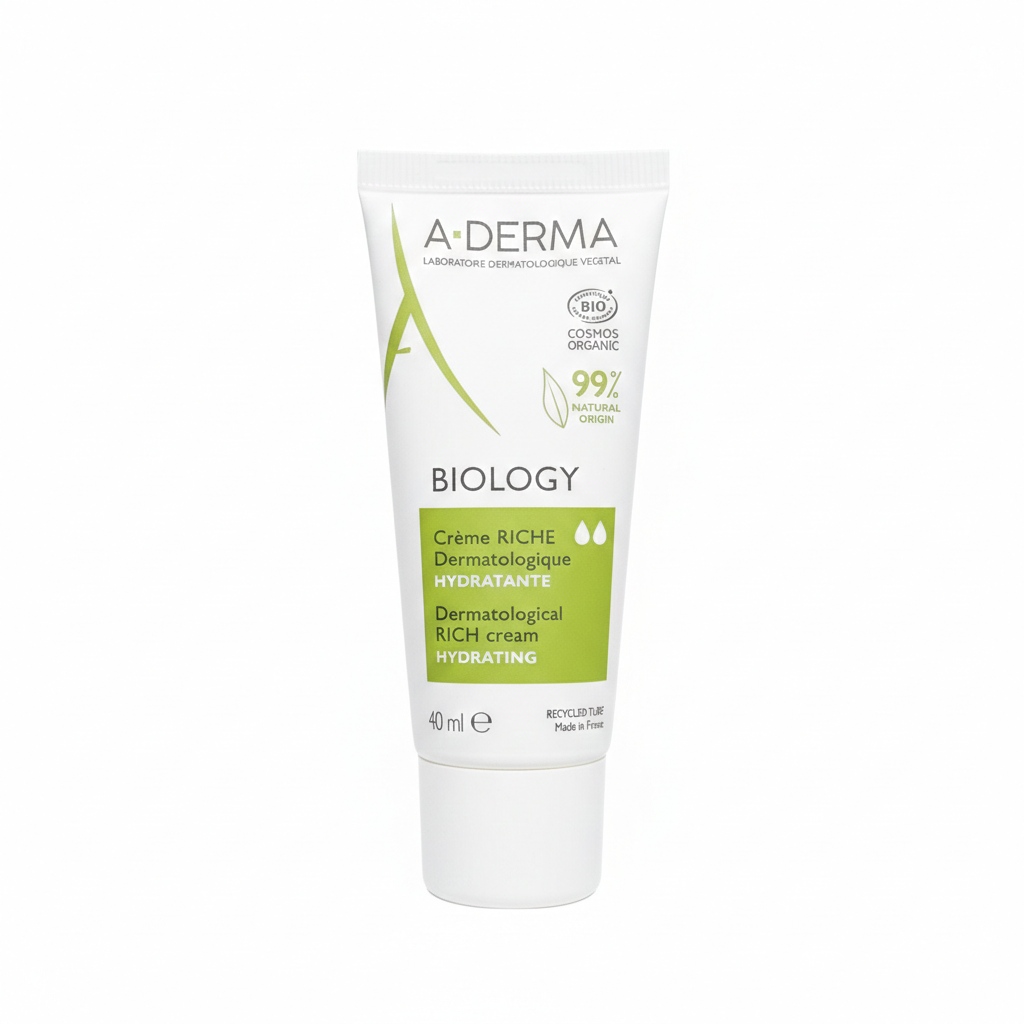 A-DERMA BIOLOGY CREME RICHE HYDRATANTE PEAUX FRAGILES 40ML