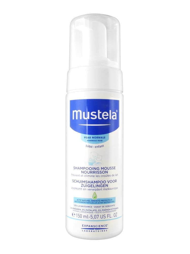 MUSTELA SHAMPOOING MOUSSE NOURRISSON 150ML