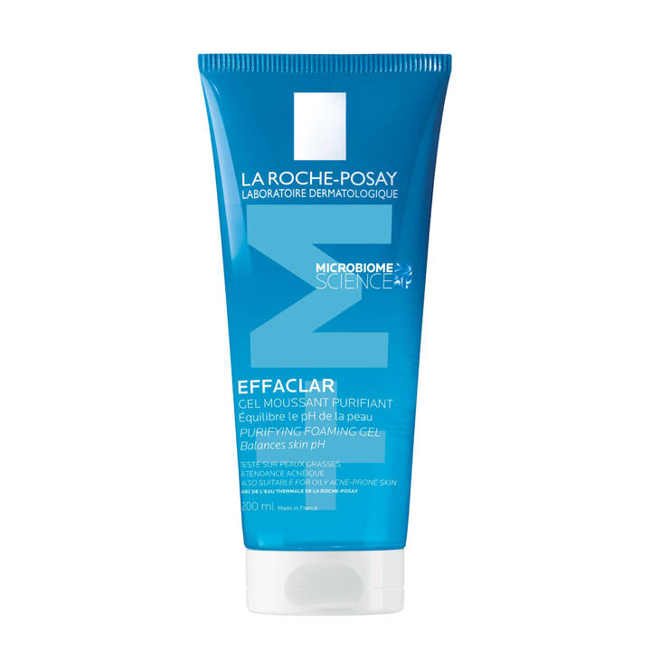 LA ROCHE-POSAY EFFACLAR GEL MOUSSANT PURIFIANT NETTOYANT PEAU GRASSE 200ML