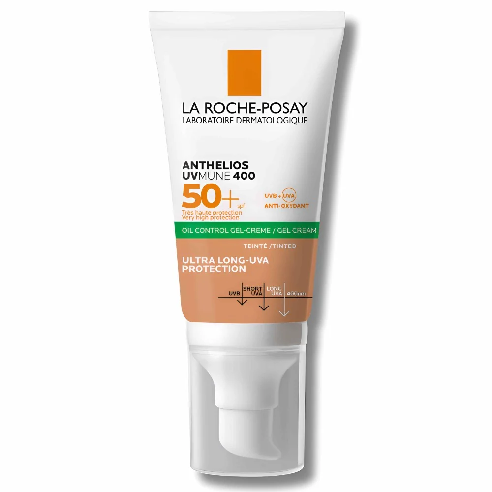 LA ROCHE POSAY ANTHELIOS UVMUNE 400 OIL CONTROL GEL CREME TEINTE SPF50+ 50ML