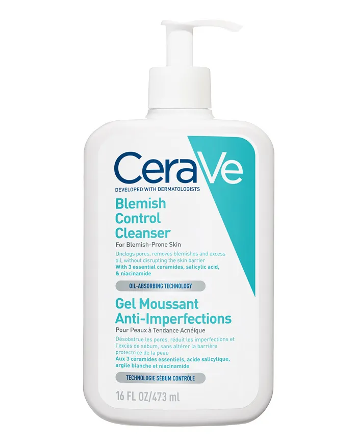 CERAVE GEL MOUSSANT ANTI-IMPERFECTIONS POUR PEAUX A IMPERFECTIONS ET A TENDANCE ACNEIQUE