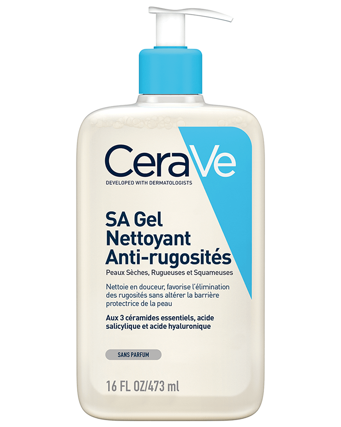 CERAVE GEL NETTOYANT ANTI-RUGOSITES A L'ACIDE SALICYLIQUE 473ML 