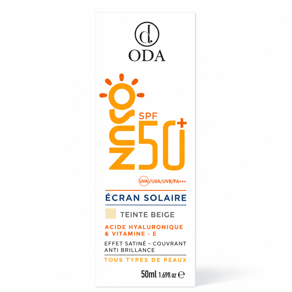 ODA ECRAN SOLAIRE TEINTE BEIGE SPF50+ 50ML