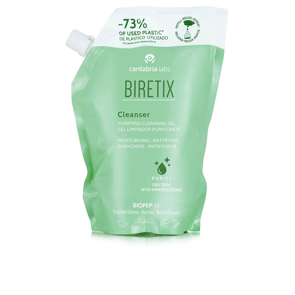 BIRETIX GEL NETTOYANT PURIFIANT RECHARGE 400 ML