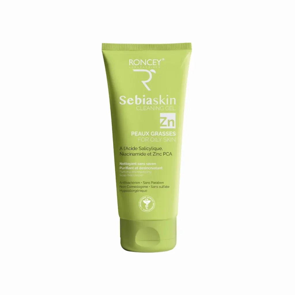 RONCEY SEBIASKIN GEL NETTOYANT POUR PEAU GRASSE 200ML 