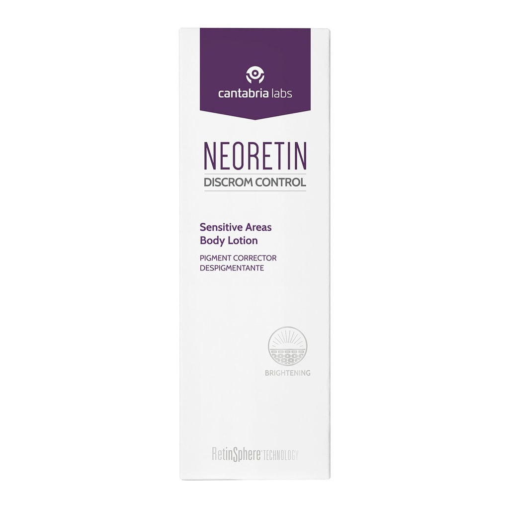 NEORETIN DISCROM CONTROL SENSITIVE AREAS BODY LOTION 100ML