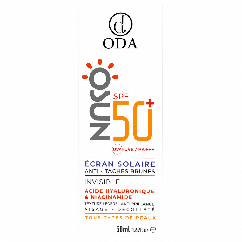 ODA ECRAN SOLAIRE INVISIBLE ANTI TACHES SPF50+ 50ML