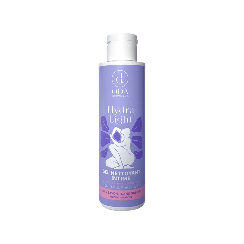 ODA HYDRA LIGHT GEL NETTOYANT INTIME A L'ACIDE HYALURONIQUE 150ML