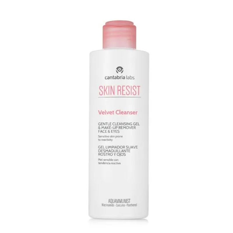 CANTABRIA LABS SKIN RESIST GEL NETTOYANT DOUX VISAGE ET YEUX 200ML