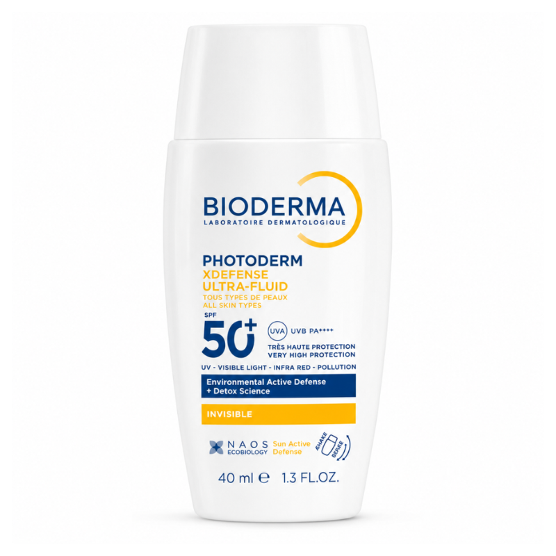 BIODERMA PHOTODERM XDEFENSE ULTRA FLUID INVISIBLE SPF50+ 40ML