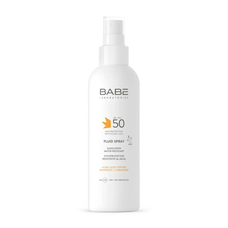BABE SPRAY CORPOREL FLUIDE ET RESISTANT A LEAU SPF50 200ML