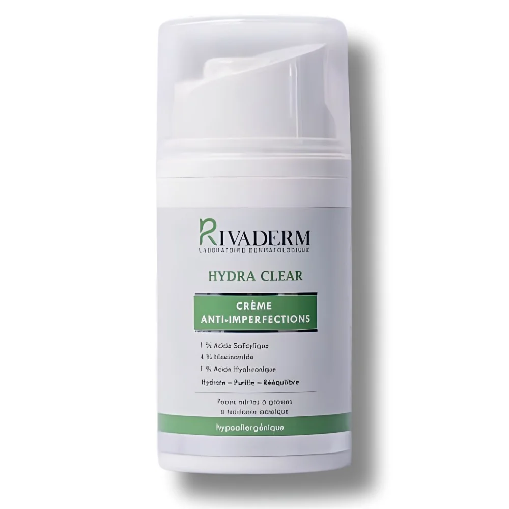 RIVADERM HYDRA CLEAR - CREME HYDATANTE ANTI IMPERFECTIONS 50ML