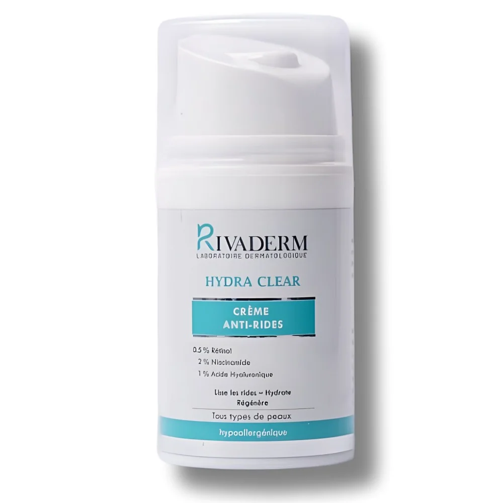 RIVADERM HYDRA CLEAR - CREME HYDATANTE ANTI RIDES 50ML