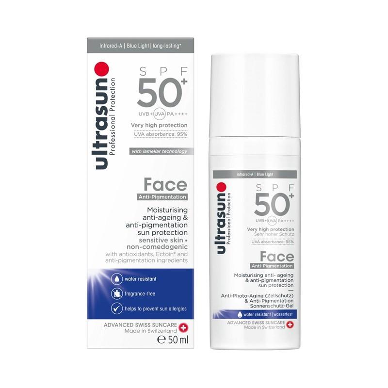  ULTRASUN FACE ANTI AGEING ANTI PIGMENTATION SPF50+ 50ML