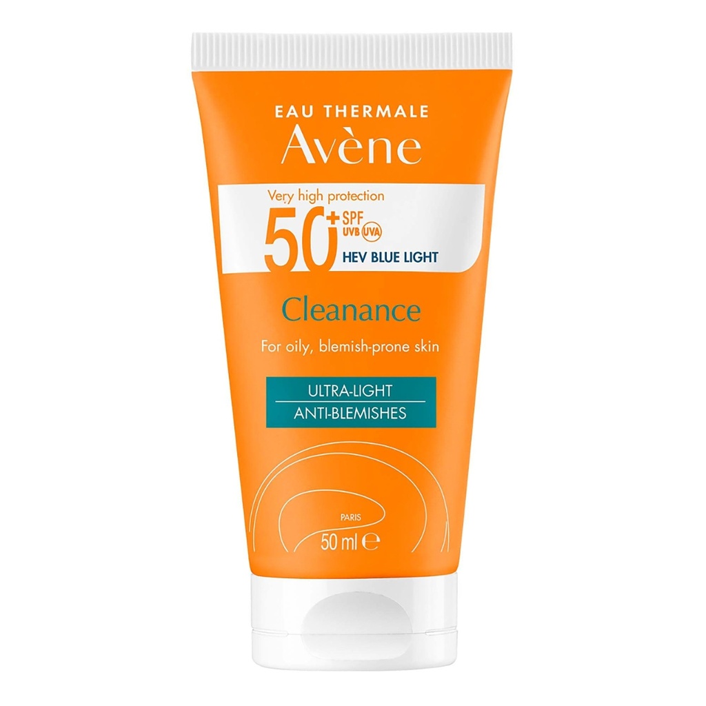 AVENE CLEANANCE SOLAIRE SPF50+ ULTRA LEGER ANTI IMPERFECTION 50ML