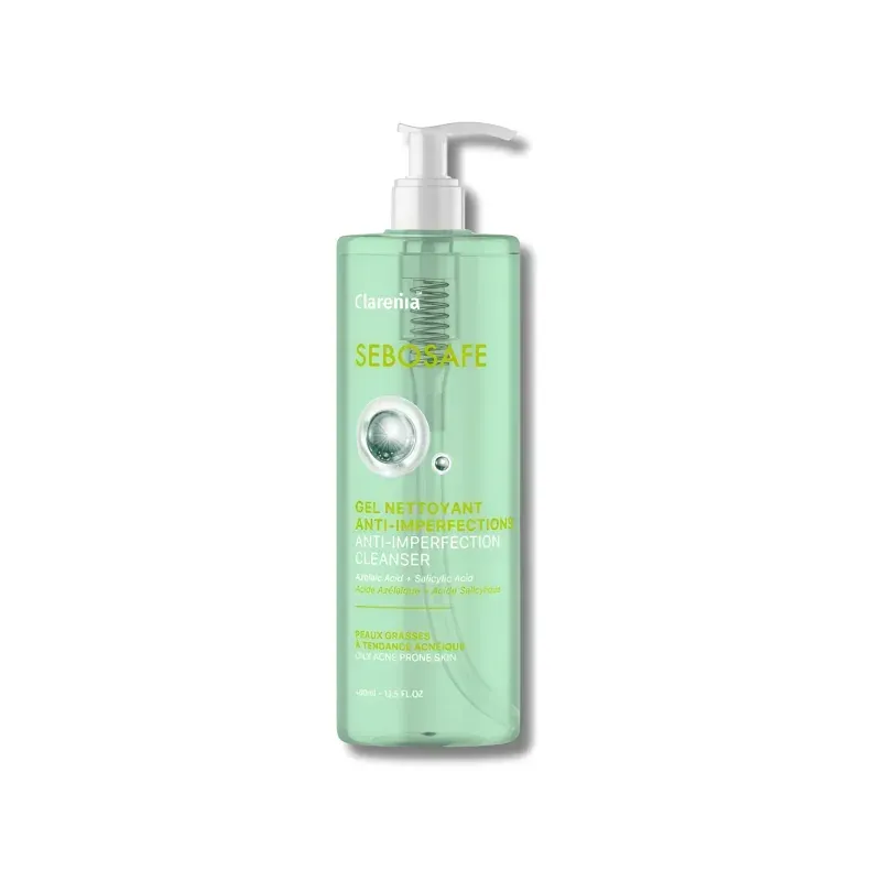 CLARENIA SEBOSAFE GEL NETTOYANT ANTI IMPERFECTIONS 400ML