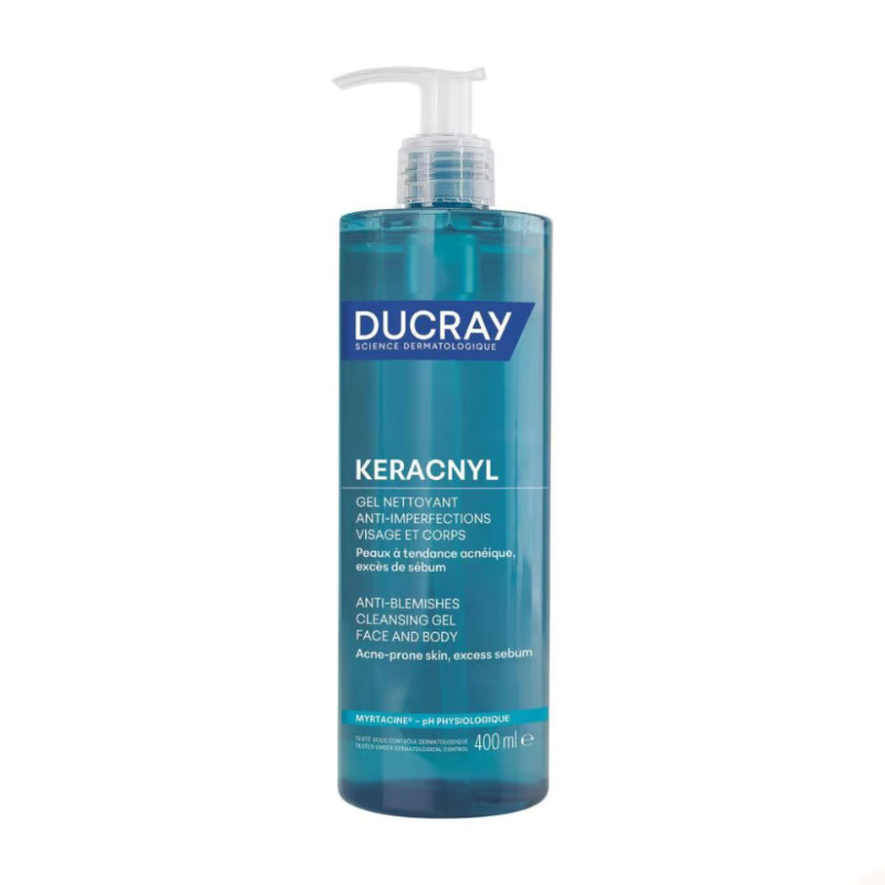DUCRAY KERACNYL GEL MOUSSANT 400ML