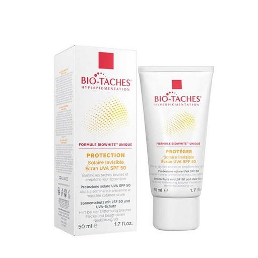 [3760054881006] BIOTACHES ECRAN SOLAIRE INVISIBLE SPF50 50ML