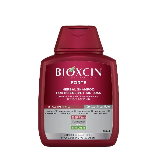 [8680512627791] BIOXCIN SHAMPOOING ANTI CHUTE FORTE TOUS TYPES DE CHEVEUX 300ML
