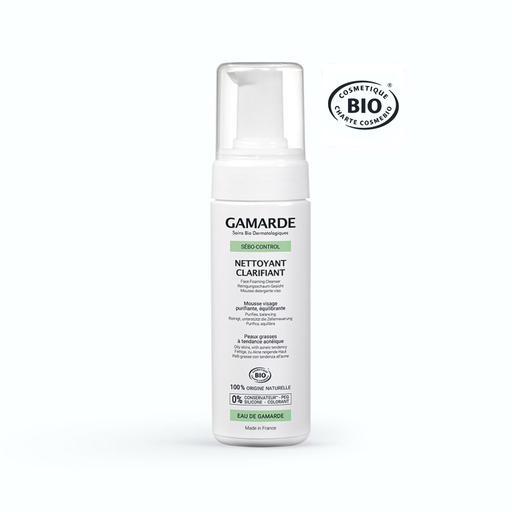 GAMMARDE MOUSSE NETTOYANT CLARIFIANT 
