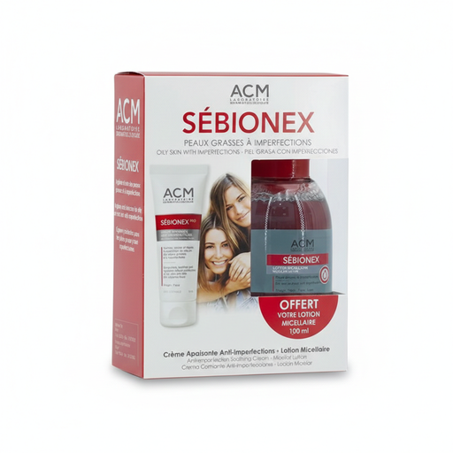 ACM COFFRET SEBIONEX TRIO+LOTION MICELLAIRE GRATUIT