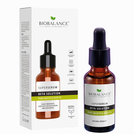 BIOBALANCE BETA SOLUTION SUPER SERUM PURE SALICYLIC ACID 2 % 30ML