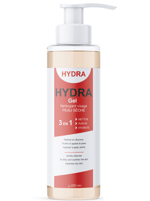 HYDRA GEL NETTOYANT PEAU SECHE 200ML 