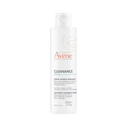 AVENE CLEANANCE HYDRA CREME LAVANTE APAISANTE 200ML