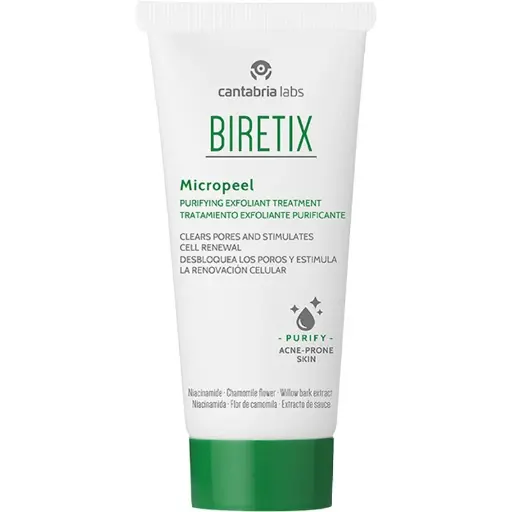 BIRETIX MICROPEEL SOIN EXFOLIANT PURIFIANT 50ML