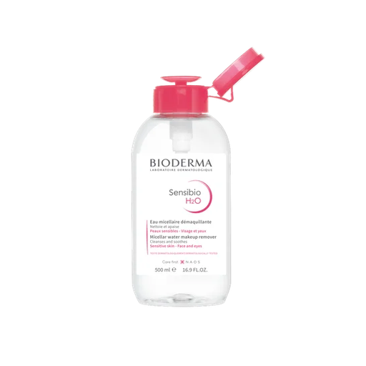BIODERMA SENSIBIO H2O EAU MICELLAIRE POMPE INVERSEE 500ML